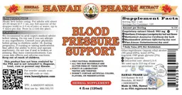 Label for Blood Pressure Support
