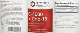 Label for C-1000 + Zinc-15