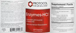 Label for Enzymes-HCl