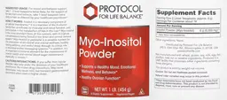 Label for Myo-Inositol Powder