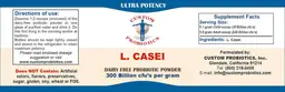 Label for L. Casei