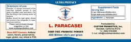 Label for L. Paracasei
