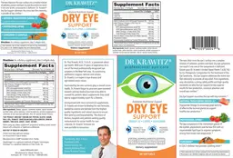 Label for Dry Eye Support