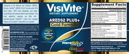 Label for AREDS2 Plus+ Gold Formula