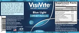 Label for Blue Light MPOD Formula