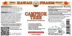 Label for Camphor Tree