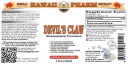 Label for Devil's Claw
