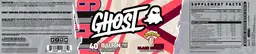 Label for Burn Non-Stim Warheads Sour Black Cherry