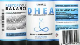 Label for DHEA