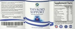 Label for Thyroid Support