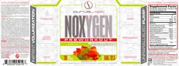 Label for NOXygen Gummy Bear