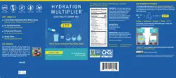 Label for Hydration Multiplier Lemon Lime