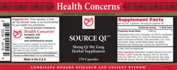 Label for Source QI