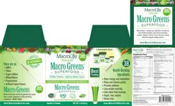 Label for Macro Greens