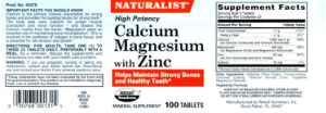 Calcium Magnesium With Zinc