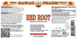 Label for Red Root