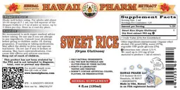 Label for Sweet Rice