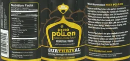 Label for Pine Pollen Capsules