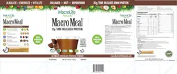 MacroMeal Ultimate Chocolate Protein Pow