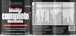 Label for Daily Complete Formula