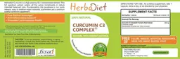Label for Curcumin C3 Complex