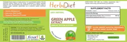 Label for Green Apple Extract
