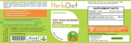 Label for Soy Isoflavones Extract