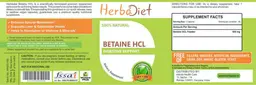 Label for Betaine HCL