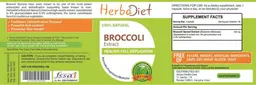 Label for Broccoli Extract