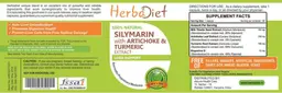 Label for Silymarin with Artichoke & Turmeric Extract