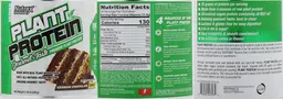Label for Plant Protein German Chocolate Cake