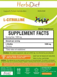 Label for L-Citrulline