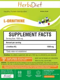 Label for L-Ornithine Powder