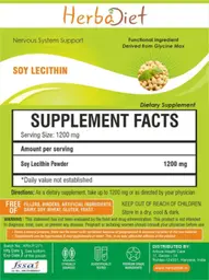 Label for Soy Lecithin Powder