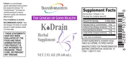 Label for K-Drain