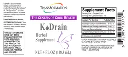 Label for K-Drain