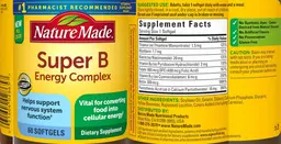 Label for Super B Energy Complex