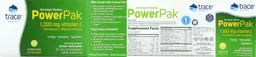 Label for PowerPak Lemon Lime