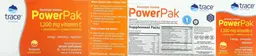 Label for PowerPak Tangerine