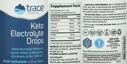 Label for Keto Electrolyte Drops