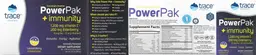 Label for PowerPak + Immunity Lemon Berry