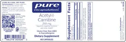 Acetyl-L-Carnitine 250 mg