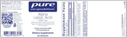 Alpha Lipoic Acid 600 mg