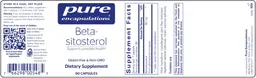 Label for Beta-Sitosterol