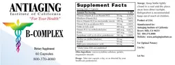 Label for B-Complex