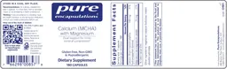 Calcium (MCHA) with Magnesium