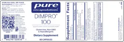 Label for DIMPRO 100