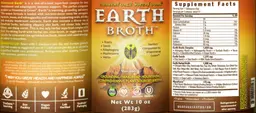 Label for Earth Broth