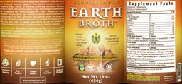 Label for Earth Broth