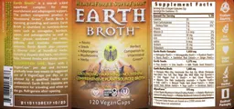 Label for Earth Broth